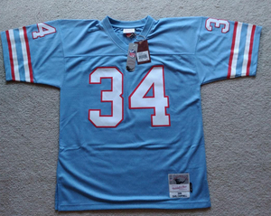 Earl Campbell-Houston Oilers#34 Autographed Jersey