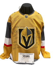 Team Signed Vegas Golden Knights Authentic Jersey