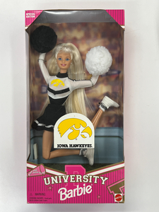 University Barbie-Iowa Hawkeyes