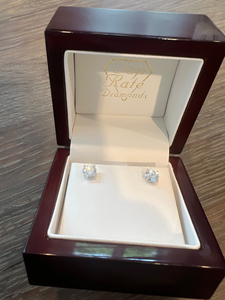 1.5 ctw Diamond Studs