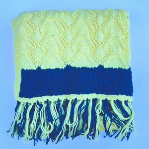 017 — Hand-Knit Shawl