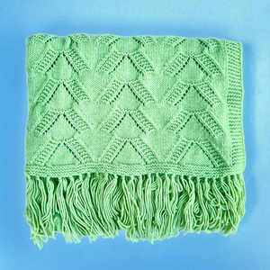 015 — Hand-Knit Shawl