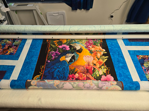 Glorious Parrot Quilt