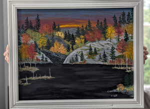 Muskoka Landscape Acrylic Painting