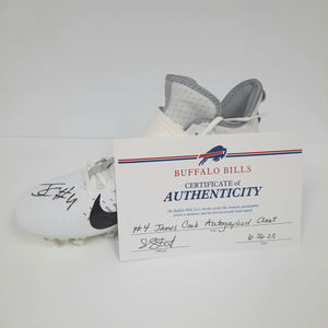 Buffalo Bills Autographed Football Cleat