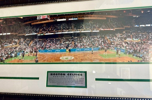 1992 Boston Celtics vs. Detroit Pistons Framed