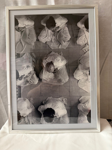 Framed Print of "Prayers in the Temple II" Vietnam