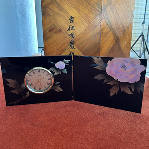 209 Folding Decorative Floral Clock