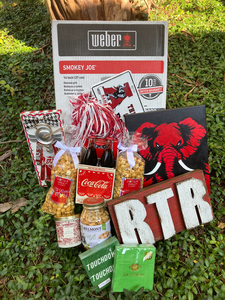 Roll Tide Roll- Alabama Gameday Basket