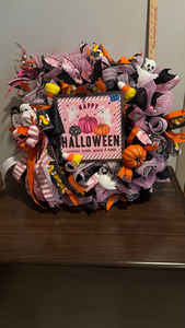 137 Halloween Handmade Wreath
