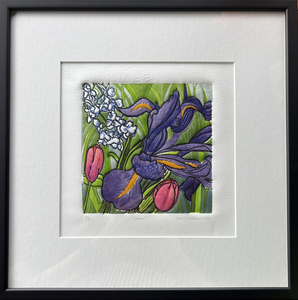 Original art by local artist Diana Westwood Guy