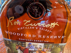 Ron Turcotte Signed Woodford Reserve