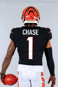 Ja'Marr Chase Autographed Black Bengals Jersey