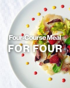 Gourmet Four-Course Dinner for Four
