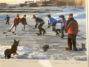 Gordie France Art "Where It All Start"