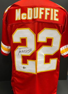 Trent McDuffie Signed Jersey