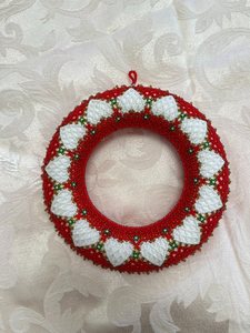 #032 Beaded Wreath