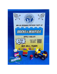 Bricks & Minifigs Apple Valley birthday party