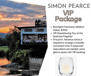 VIP Tour with CEO Simon Pearce & Hurricane Candle