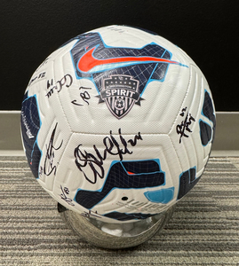 Washington Spirit Team Autographed Soccer Ball