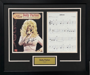 Dolly Parton Autographed Sheet Music: Jolene