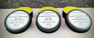 Colorado Bath Company CBD Muscle Rub Trio