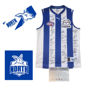2025 Signed North Melbourne Guernsey