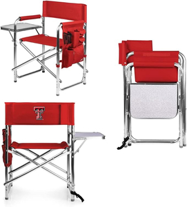 NCAA Texas Tech Red Raiders Sports Chair with Side