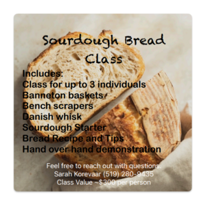 Sourdough Bread Class - Lot #706