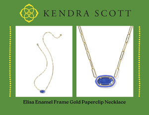 Kendra Scott Elisa Enamel Necklace