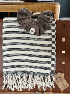 Shower Flower and Essential Towel