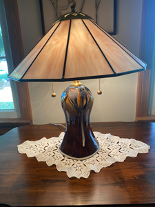 Campbell Pottery Lamp
