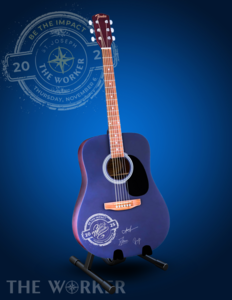 Sapphire Blue Fender Guitar