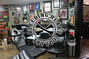 $150 Bleeding Heart Tattoo Gift Certificate