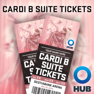 2 Tickets to Cardi B - Little Miss Drama Tour