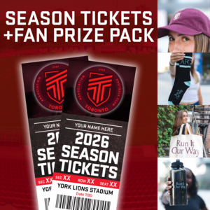 Pair of AFC Toronto Season Tickets