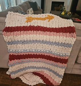 One-of-a-kind Pi Phi Blanket