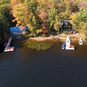 095 - Cottage/Boat Digital Aerial Photography Pkg