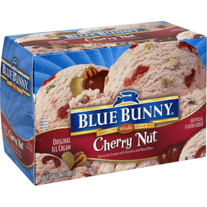 Blue Bunny Cherry Nut Ice Cream