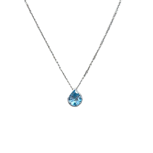 Sky Blue Topaz Pendant