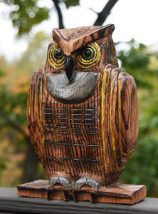 Owl Wood Carving