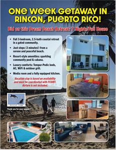 One Week Getaway in Rincon, Puerto Rico