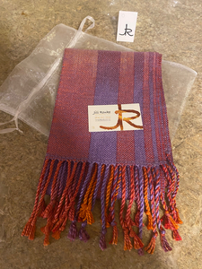 Hand woven neck scarf