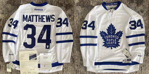 Auston Matthews Signed Maple Leafs Rookie Jersey