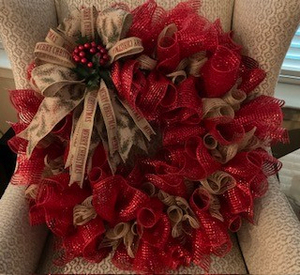 Gorgeous Handcrafted Christmas Wreath
