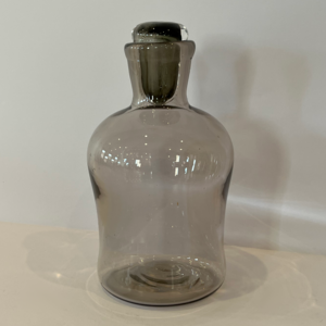 "Lovely Lady" Glass Decanter