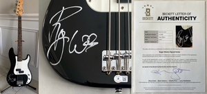 Pink Floyd Roger Waters Signed Fender Bass Guitar