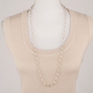 Crystal Mala from Krishna Statue