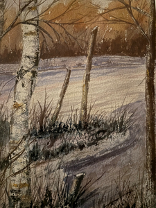 012 - Original Framed Watercolour Painting