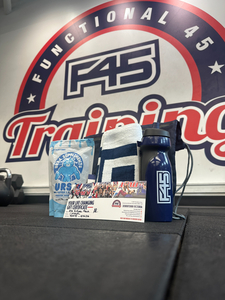 F45 Gym Victoria: One Month Pass, Satchel & Towel